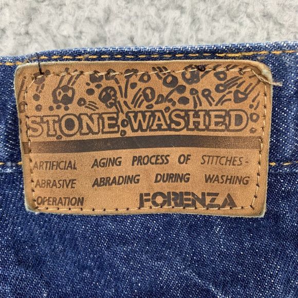 Forenza Jeans Womens 12 Vintage Blue High Waisted Mom Tapered Leg Retro USA - Picture 2 of 16